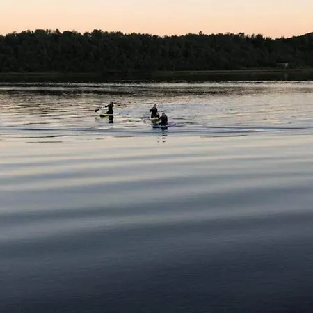 With Good Standard Next To River * Neiden