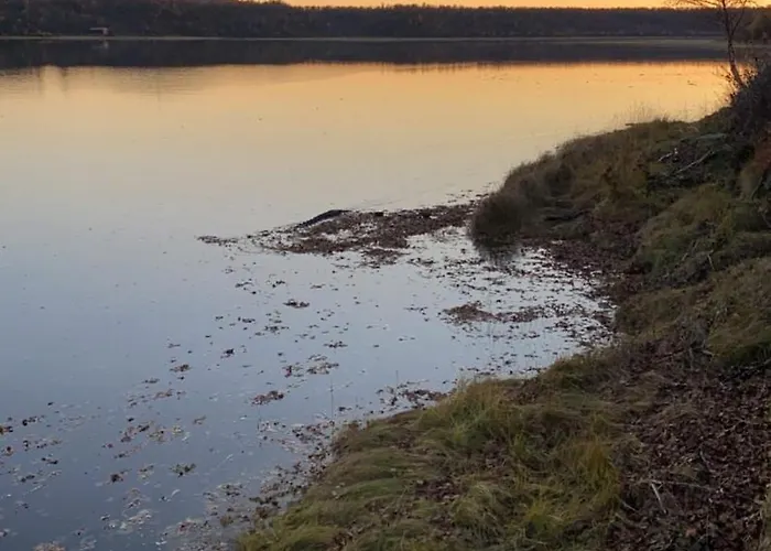 With Good Standard Next To River * Neiden