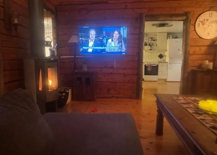 With Good Standard Next To River Neiden